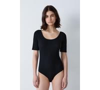 Body en coton côtelé - Colyn - XS - Noir - Femme - Etam