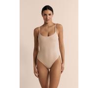 Body en microfibre avec brassière intégrée - Pure Soft - L - Lin - Femme - Etam