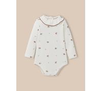 Body en pointelle - coton biologique imprimé cassy 1M(54CM)