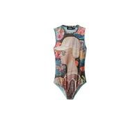 Body femme Desigual Maltese - bleu - XS XL