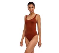 Body femme Falke Timeless Marron L