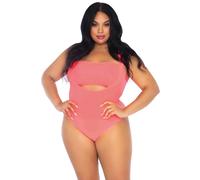 Body femme Leg Avenue suspender Orange 1X/2X