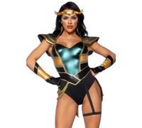 Body femme Leg Avenue Trickster Goddess Vert M