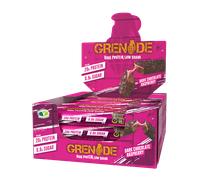 Body&Fit Grenade Lot de 12 barres protéinées saveur chocolat noir framboise - 720 g