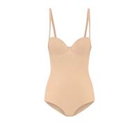 Body gainant armatures rembourrées femme Bye Bra Beige XL