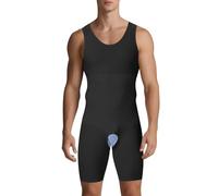 Body gainant pour homme - Ventre solide - Combinaison gainante - Body Shaper - Débardeur d'entraînement - T-shirt de compression - Maillot de corps - Amincissement de la taille - Sous-vêtement gainant