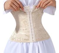 Body gainant pour un sous-vêtement gainant confortable et élégant pour les loisirs. Idéal à combiner avec des t-shirts en toute saison., beige, M