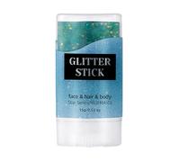 Body Glitter Stick, 15g Girl Body Glitters Gel, peinture pour visage de paillettes, Hair Shimmer Festival Halloween Festival, surligneur adapté à peau pour scène, fête, les performances, les