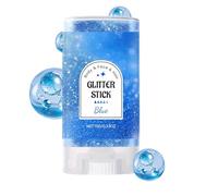 Body Glitter Stick, Blue Highlighter Makeup, 1.57x3.07 Inches Cosmetic with Solid Build, Professional Face Shimmer, Stage Performance Stick with Glow Style, Beauty Gear for Concert and Carnival