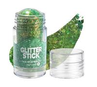 Body Glitter Stick - Holographic Makeup Balm, Radiant Hair Face Shimmer with Smooth Glide Application, Long Wearing Cosmetic Glow, Ideal for Music Festivals Concerts and Outfits