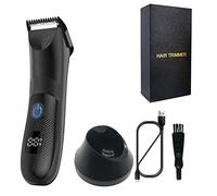 Body Grooming Rasoir électrique intime pour homme Tondeuse à cheveux intimes pour la zone de l'aine et