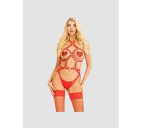 Body harnais Chained and Charmed KI4038 rouge S