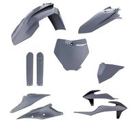 Polisport Mx Ktm Sx/sx-f/xc/xc-f 19-20 90814 Plastics Kit Gris