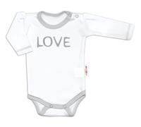 Body Love à manches longues - blanc, taille 56
