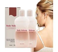 Body Makeup Foundation Best, Body Makeup Waterproof Foundation, Waterproof Body Foundation Makeup for Swimming, Leg And Body Makeup Foundation,Cover Blemishes, Scars, Tattoos (2pcs)