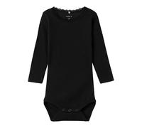 Body manches longues bÃ©bÃ© fille Name it Kab Noir 4 mois