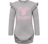 Body manches longues bébé fille Hummel Dana Gris 0/1 mois