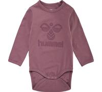 Body manches longues bébé fille Hummel Fastwo Flipper Rose 2/4 mois