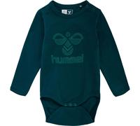 Body manches longues bébé fille Hummel Fastwo Flipper Vert 0/1 mois