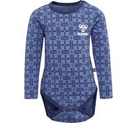 Hummel Check Long Sleeve Body Bleu 56 cm Garçon