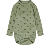 Body manches longues bébé Hummel Bambo Vert 0/1 mois
