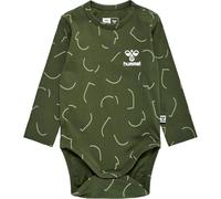 Body manches longues bébé Hummel Obi Vert 4/6 mois
