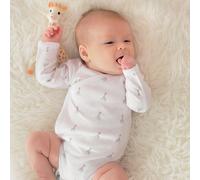 Body manches longues blanc Sophie la Girafe (3 mois)