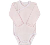 Trois Kilos Sept Body bébé Sophie la Girafe® ouverture croisée manches longues Rose 1 mois (54 cm)