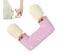 Body Massager - ABS 12.5x11.7x3.9cm | Double Head Deep Tissue Muscle Relaxation Device | Portable Percussion Mini Handheld Electric Massage Tool For Athletes Fitness Recovery Home Office Travel Use