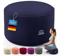Body & Mind® Coussin de Méditation - Housse Lavable, Hauteur 19 cm