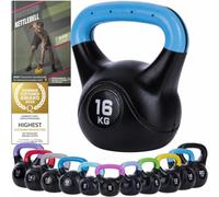 Body & Mind® Kettlebell en Plastique 2-20 kg - Haltère Boule Musculation