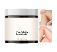 Body Moisturizer Cream, Natural Nourishing Lotion, Soothing Repair Formula Lightweight Hydrating Texture, for Dry Sensitive Skin Night Morning Home Spa Travel Shower Women Men Daily Care Use 120ml