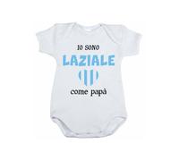 Body Neonato Io sono Laziale - 1/3 Mesi