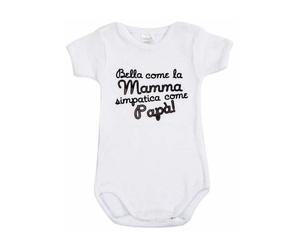 Body nouveau-né - Beau comme maman, gentil comme papa - 9 mois
