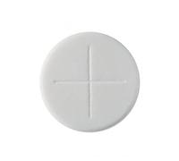 Body of Christ Lot de 500 gaufrettes à bords scellés en forme de croix unique