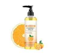 Body Oil After Shower - 100ml Brightening Moisturizing Organic Body Oil Moisturizer, Fast Absorbing Skin Nourishing for Women Men, Dry Dull Sensitive Skin Care for Knees Elbows Back Daily Massage Use
