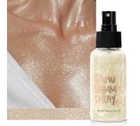 Body Oil Shimmer, Shimmer Lotion Pour Le Corps, Surligneur de Crème Lisse Durable, Body Highlighter, Corps Luminant Huile Liquide Surligneur Maquillage Visage et corps Éclat-01