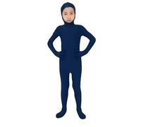 Body orange pour garçons et filles - Body d'Halloween ouvert à visage ouvert pour enfants, combinaison unie extensible pour enfants, maillot complet mignon ouvert sur visage ouvert pour costume