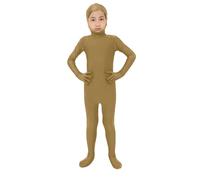 Body orange pour garçons et filles - Body d'Halloween ouvert à visage ouvert pour enfants, combinaison unie extensible - Body mignon ouvert à visage ouvert pour costumes d'Halloween et performance sur