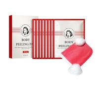 Body Peeling Pad, Gentle Scrub Mitt, 0.778in Exfoliation Cleaning Glove, Soft Skin-Safe Texture, Reusable Authentic Design for Sensitive Skin Women Men Post-Tanning Arm Neck Face