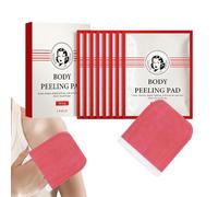 Body Peeling Pad, Sided Cleaning Mitt, 4.7 Inches Pad with Build, Natural Fiber and Cotton Material, Soft Texture with Modern Style, Skincare Tool for Face and Body
