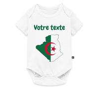 Body Personnalisé Algérie Avec Texte Ou Nom Body Manches Courtes Bébé Bio