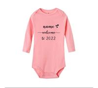 Body Personnalisé Bébé,Kit De Naissance Bebe Garcon,Body Manche Courte Bebe Garcon,Body Bebe Naissance,Kit Naissance Bebe,Body Bébé (18M,rojo)
