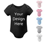 Body Personnalisé en Coton Doux Onesie et Gilet Barboteur pour Nouveau-né