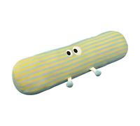 Body Pillow - Fabric 35.43 Inches, Long Pillow, Hug Pillows | Soft Striped Design, Removable Cover Zipper, Sleeping Pillows For Side Sleeping, Back Support, Leg Comfort, Bed Relaxation