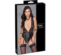 Body porte-jarretelles Bondage - Noir