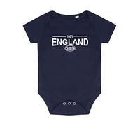 Body pour bébé 100% Angleterre Six Nation Rugby - Bleu marine - 3-6 mois