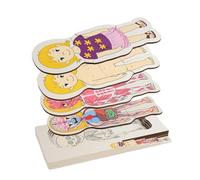 Body Puzzles for Kids, Toddler Wooden Human Anatomy Puzzle Set, Educational Preschool Learning Toy to Your Boys, Girls, Kindergarten Students, Home, School, Classroom Activity, 11.81x5.83x0.79 inches