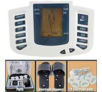 Body Relax Masseur Musculaire Pulse Des dizaines Acupuncture Thérapie Pantoufle + 8 Pads + boîte G