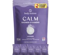 Body Restore Bath Bombs Aromatherapy 15 Pack Relaxation Gifts for Women and Men Stress Relief and Luxury Self Care Lavender Scent